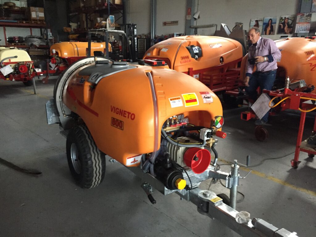 Atomizador viña vigneto 1000L